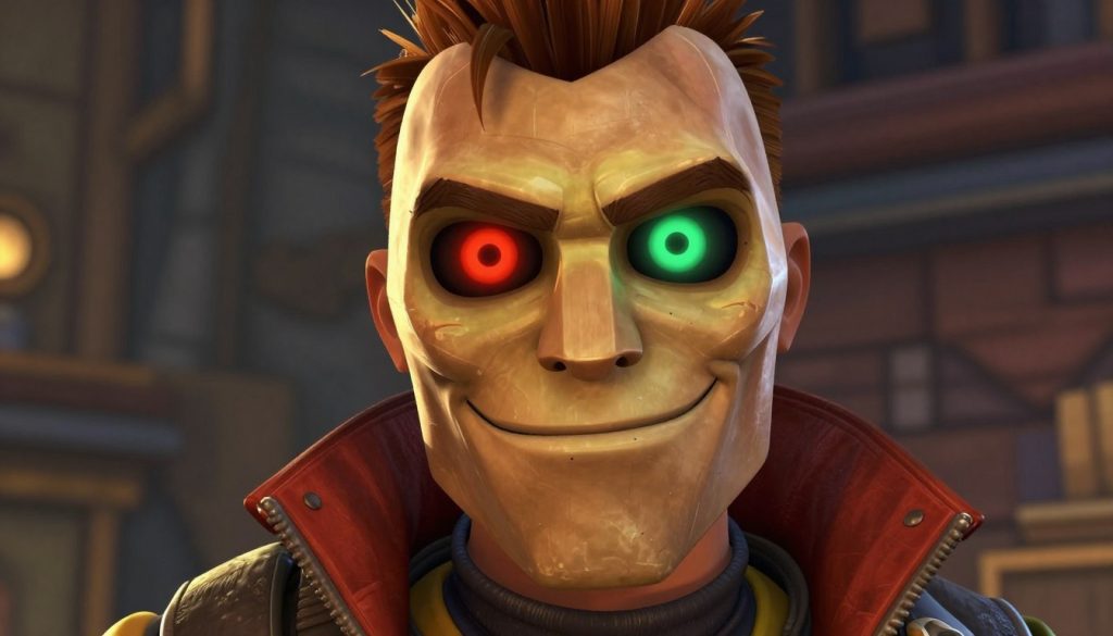 Borderlands 2 game review showing Handsome Jack, the main antagonist