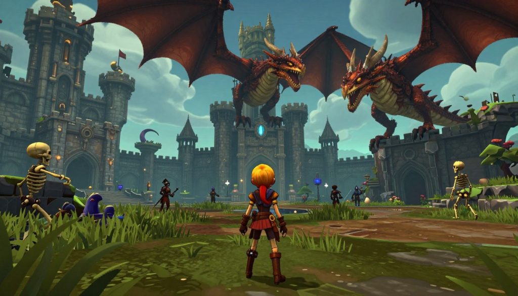 Borderlands 2 game review showing Tiny Tina's fantasy-themed DLC