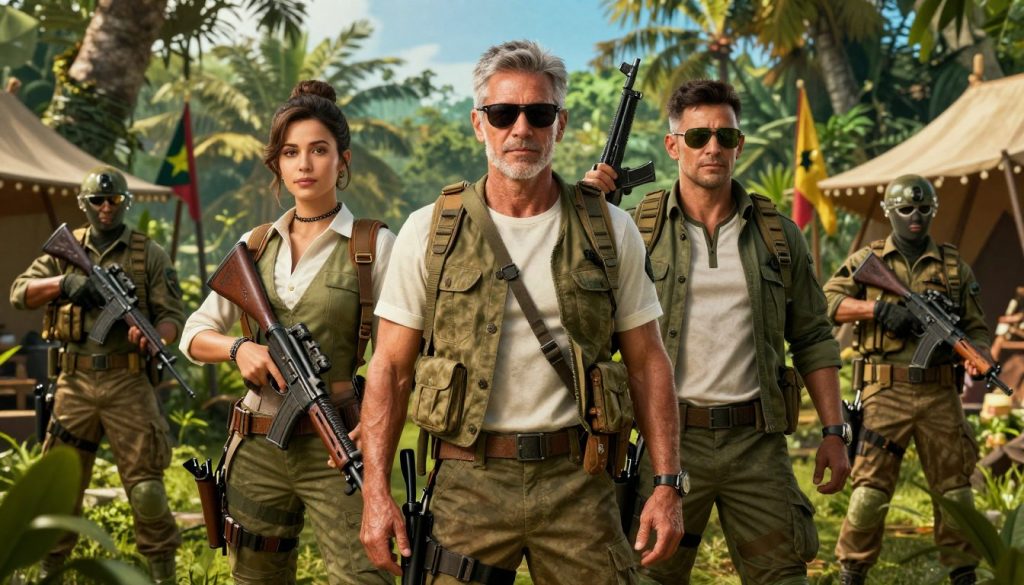 Dani Rojas and supporting characters in Far Cry 6 game review