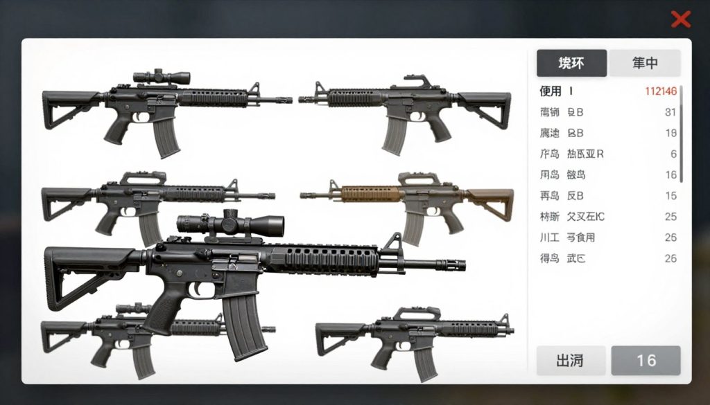 Escape from Tarkov game review showing the detailed weapon customization interface