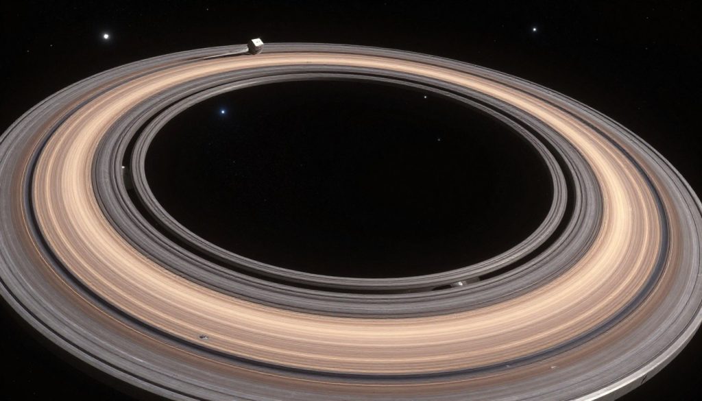 Halo ringworld from space in Halo Combat Evolved