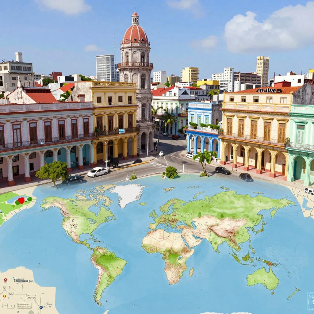 Havana map from Overwatch game showing post-launch content