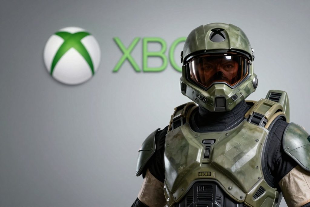 Master Chief as an iconic Xbox character