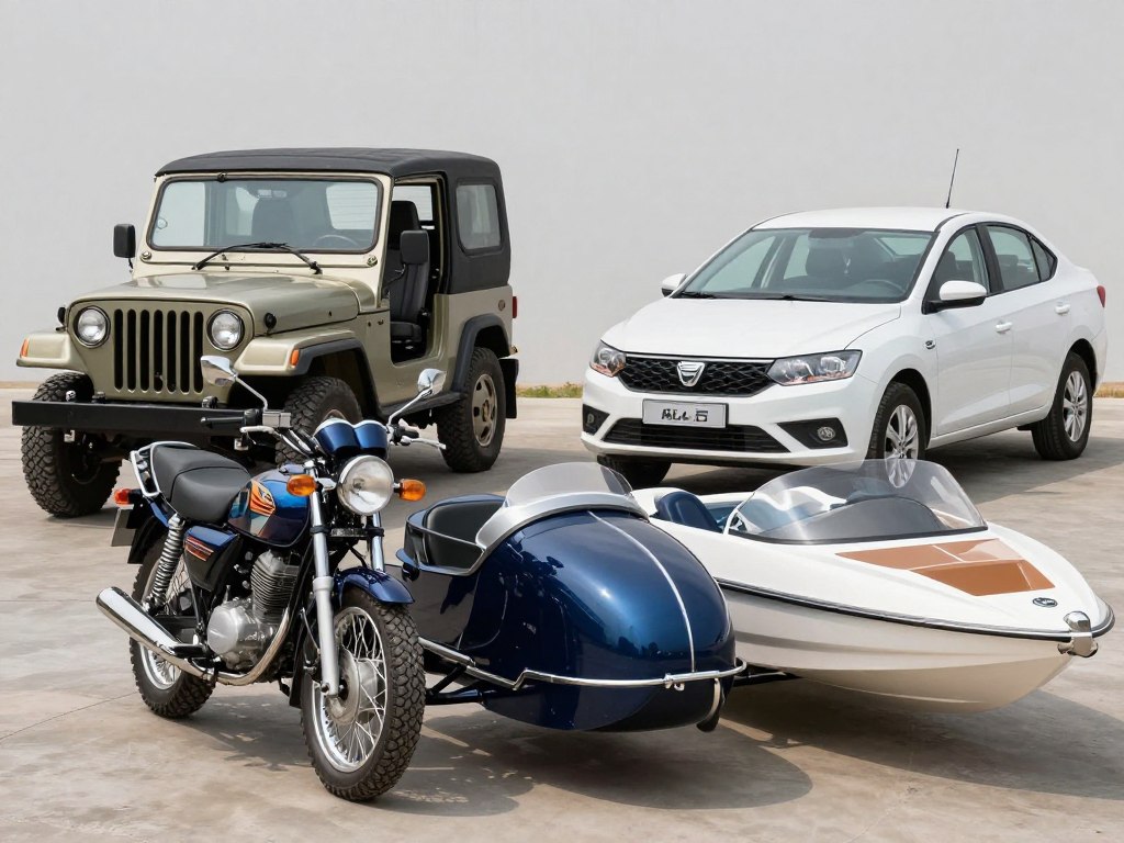 PUBG: BATTLEGROUNDS vehicle selection showing cars, boats and bikes