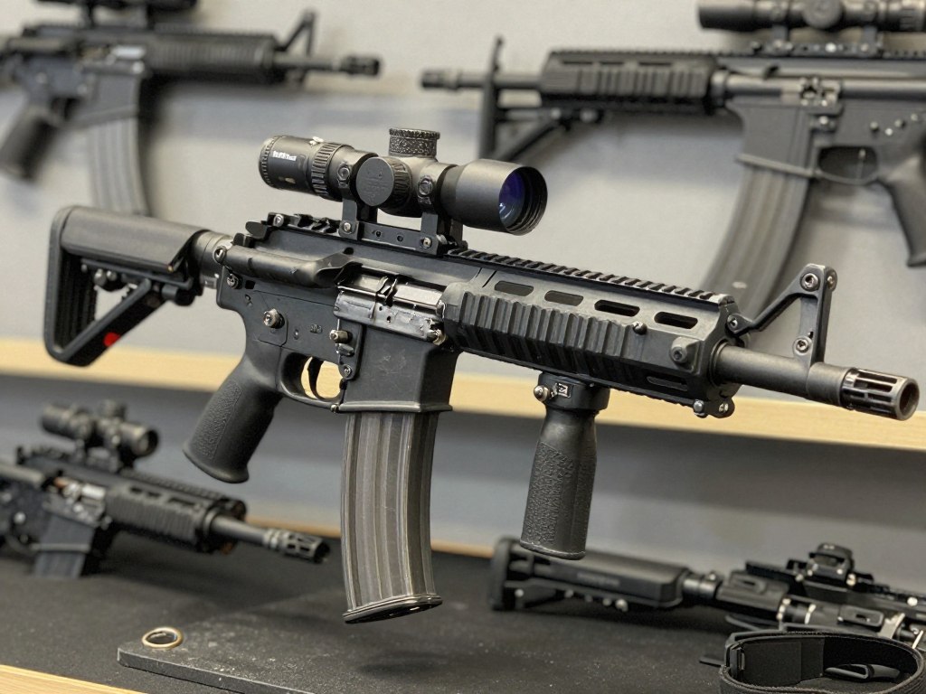 PUBG: BATTLEGROUNDS weapon loadout with attachments