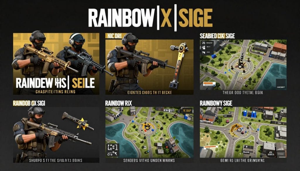 Rainbow Six Siege seasonal content showing new operators and map reworks being introduced