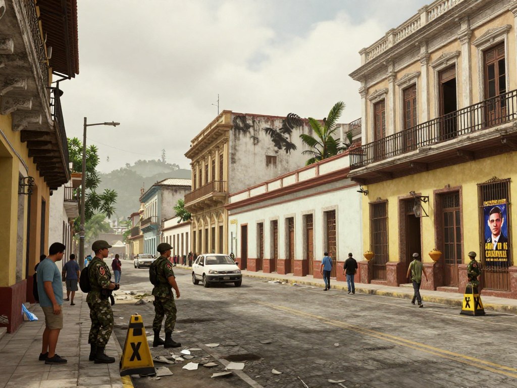 Urban environment of Esperanza in Far Cry 6 game review