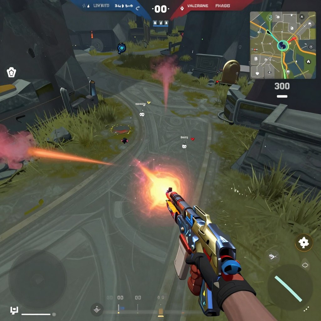 VALORANT Controller agent Brimstone deploying smoke abilities