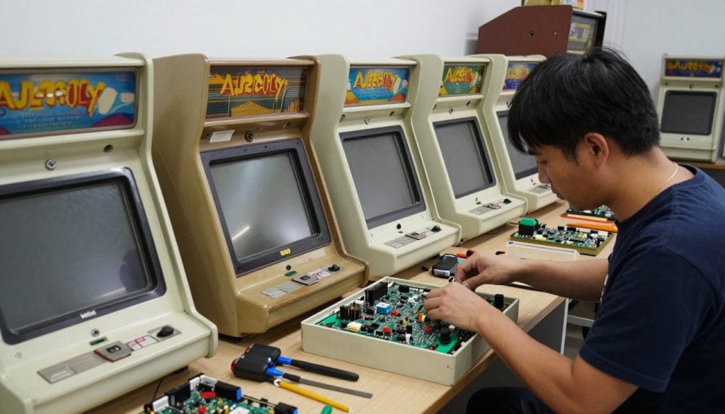arcade game preservation and restoration