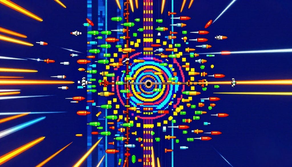 bullet hell shmup gameplay screenshot
