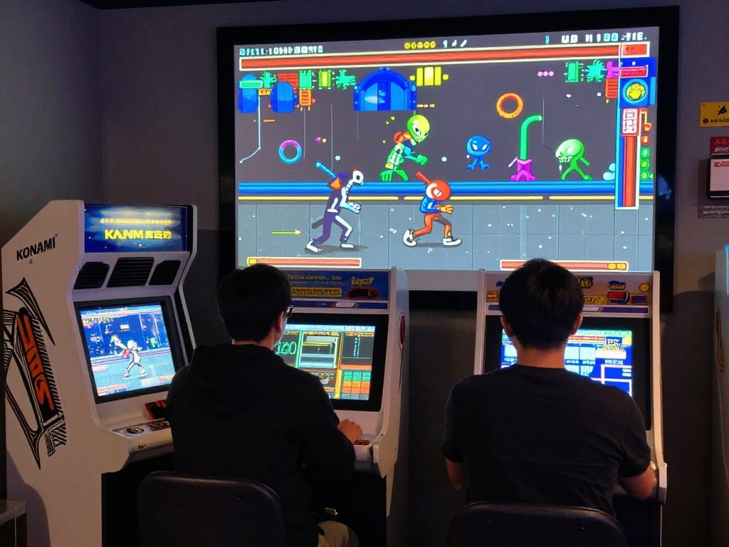 contra arcade cabinet