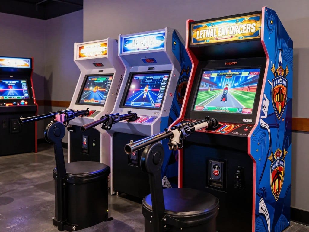 lethal enforcers arcade gun game