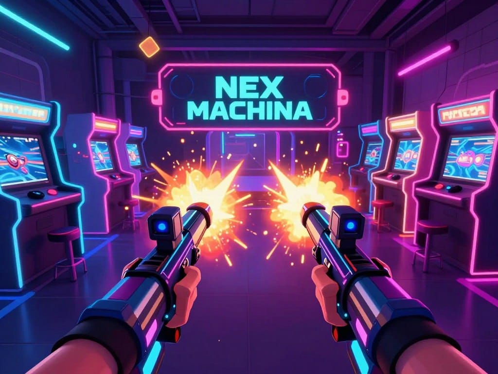 nex machina twin stick shooter