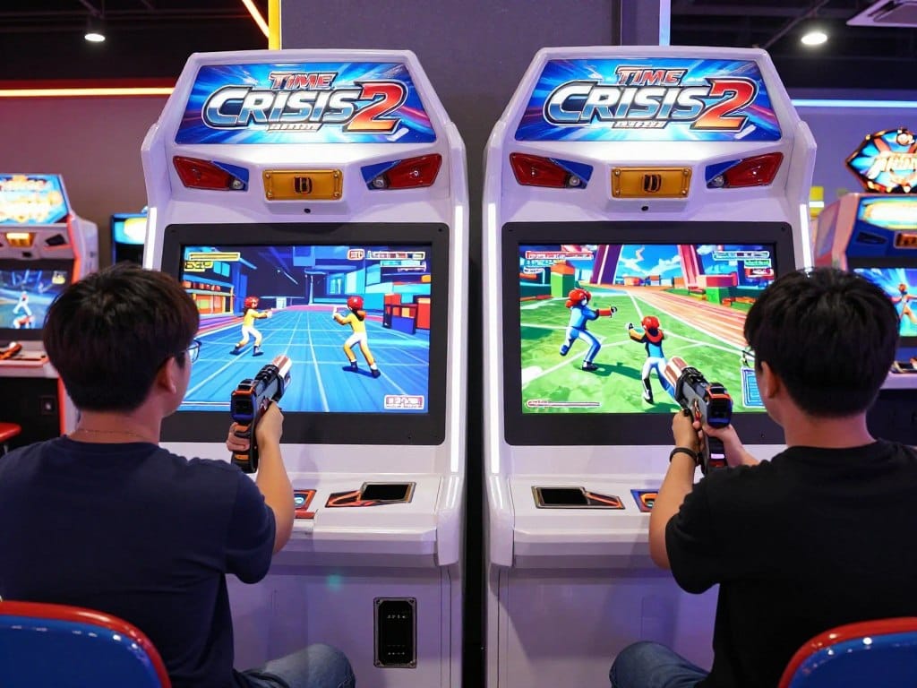 time crisis 2 multiplayer arcade setup